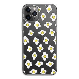 CaseCompany Spiegeleitjes: iPhone 11 Pro Transparant Hoesje