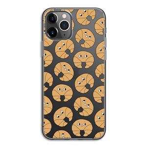 CaseCompany Croissant: iPhone 11 Pro Transparant Hoesje