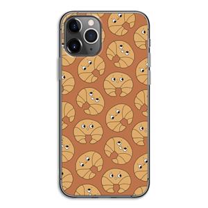 CaseCompany Croissant: iPhone 11 Pro Transparant Hoesje