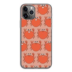 CaseCompany Krab: iPhone 11 Pro Transparant Hoesje