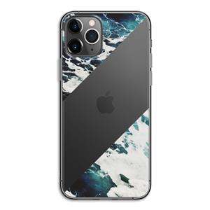 CaseCompany Golven: iPhone 11 Pro Transparant Hoesje