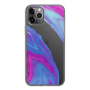 CaseCompany Zweverige regenboog: iPhone 11 Pro Transparant Hoesje