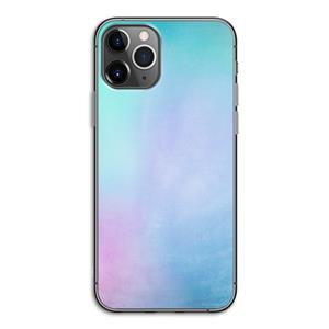 CaseCompany mist pastel: iPhone 11 Pro Transparant Hoesje