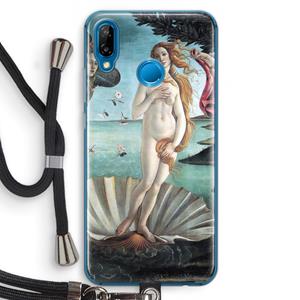 CaseCompany Birth Of Venus: Huawei P20 Lite Transparant Hoesje met koord