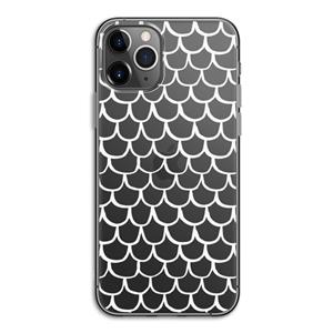 CaseCompany Dakpannetjes: iPhone 11 Pro Transparant Hoesje