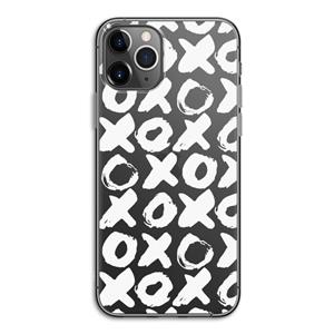 CaseCompany XOXO: iPhone 11 Pro Transparant Hoesje