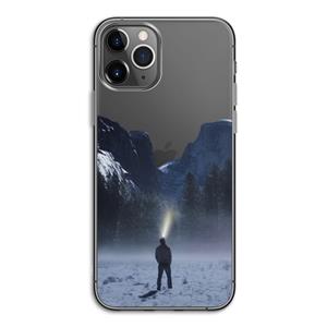 CaseCompany Wanderlust: iPhone 11 Pro Transparant Hoesje