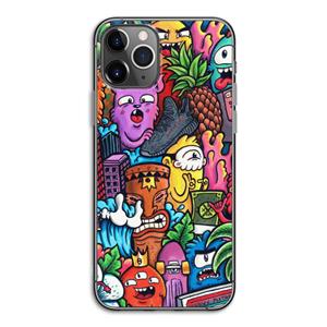 CaseCompany Vexx Mixtape: iPhone 11 Pro Transparant Hoesje
