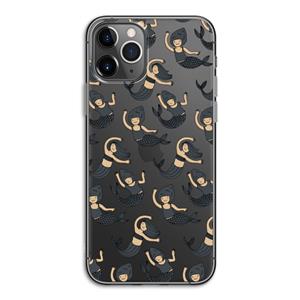 CaseCompany Zeemeermin: iPhone 11 Pro Transparant Hoesje
