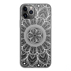 CaseCompany Roses Are Red: iPhone 11 Pro Transparant Hoesje