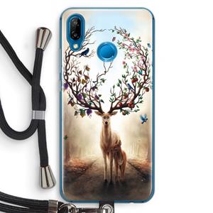 CaseCompany Seasons Change: Huawei P20 Lite Transparant Hoesje met koord