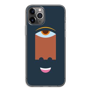 CaseCompany Mono M: iPhone 11 Pro Transparant Hoesje