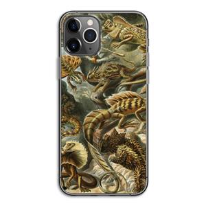 CaseCompany Haeckel Lacertilia: iPhone 11 Pro Transparant Hoesje