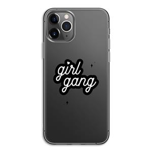CaseCompany Girl Gang: iPhone 11 Pro Transparant Hoesje