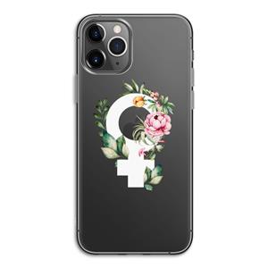 CaseCompany Venus: iPhone 11 Pro Transparant Hoesje