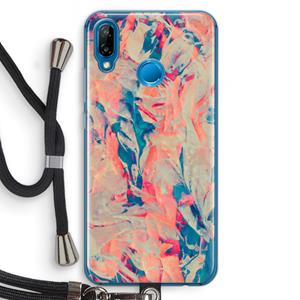 CaseCompany Alone: Huawei P20 Lite Transparant Hoesje met koord