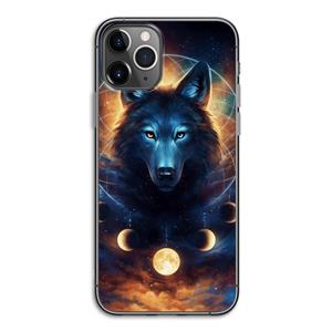 CaseCompany Wolf Dreamcatcher: iPhone 11 Pro Transparant Hoesje
