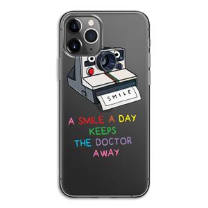 CaseCompany Smile: iPhone 11 Pro Transparant Hoesje