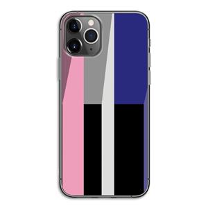 CaseCompany Gestalte 4: iPhone 11 Pro Transparant Hoesje