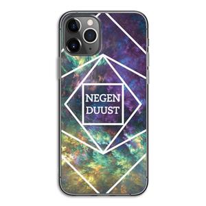 CaseCompany Negenduust ruimte: iPhone 11 Pro Transparant Hoesje