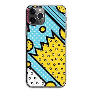CaseCompany Pop Art #1: iPhone 11 Pro Transparant Hoesje
