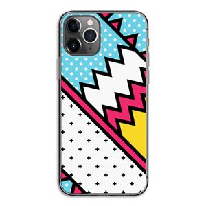 CaseCompany Pop Art #2: iPhone 11 Pro Transparant Hoesje