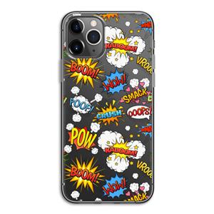 CaseCompany Pow Smack: iPhone 11 Pro Transparant Hoesje