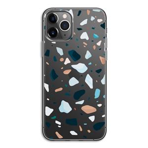 CaseCompany Terrazzo N°13: iPhone 11 Pro Transparant Hoesje