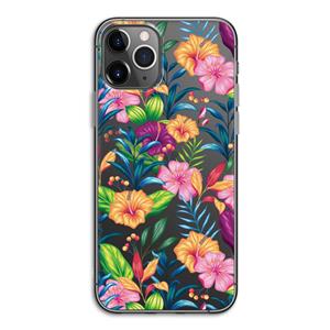 CaseCompany Tropisch 2: iPhone 11 Pro Transparant Hoesje