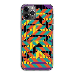 CaseCompany Skew Bee 2: iPhone 11 Pro Transparant Hoesje
