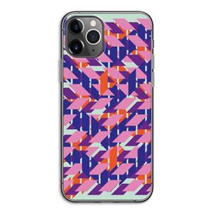 CaseCompany Skew Blush 3: iPhone 11 Pro Transparant Hoesje