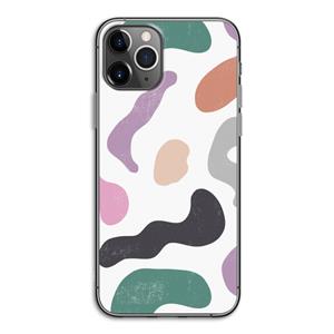 CaseCompany Memphis Shapes: iPhone 11 Pro Transparant Hoesje