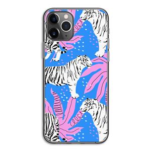 CaseCompany Tijger: iPhone 11 Pro Transparant Hoesje