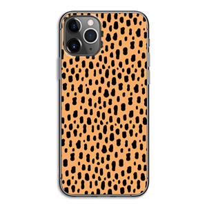 CaseCompany Panter: iPhone 11 Pro Transparant Hoesje