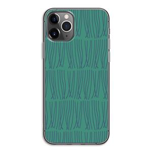 CaseCompany Swirls: iPhone 11 Pro Transparant Hoesje