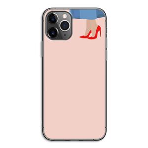 CaseCompany High heels: iPhone 11 Pro Transparant Hoesje