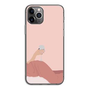 CaseCompany Wine: iPhone 11 Pro Transparant Hoesje