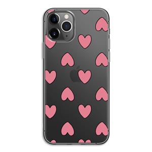 CaseCompany Ondersteboven verliefd: iPhone 11 Pro Transparant Hoesje