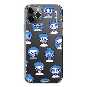 CaseCompany Gezichtjes: iPhone 11 Pro Transparant Hoesje