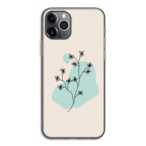 CaseCompany Love your petals: iPhone 11 Pro Transparant Hoesje