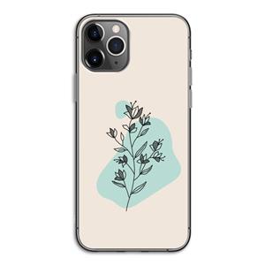 CaseCompany Violets are blue: iPhone 11 Pro Transparant Hoesje