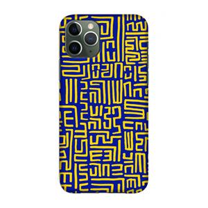 CaseCompany Majorelle Blue Print: Volledig geprint iPhone 11 Pro Hoesje