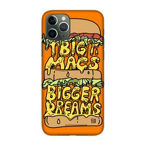 CaseCompany Big Macs Bigger Dreams: Volledig geprint iPhone 11 Pro Hoesje