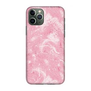 CaseCompany Abstract Painting Pink: Volledig geprint iPhone 11 Pro Hoesje