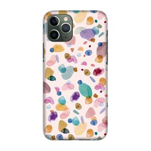 CaseCompany Terrazzo Memphis Pink: Volledig geprint iPhone 11 Pro Hoesje
