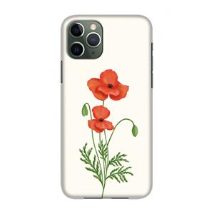 CaseCompany Red poppy: Volledig geprint iPhone 11 Pro Hoesje