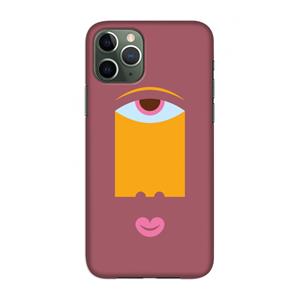 CaseCompany Mono V: Volledig geprint iPhone 11 Pro Hoesje
