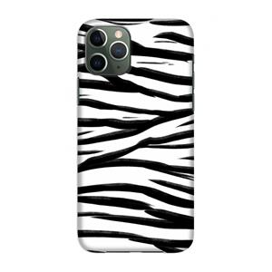 CaseCompany Zebra pattern: Volledig geprint iPhone 11 Pro Hoesje