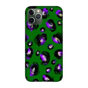 CaseCompany Green Cheetah: Volledig geprint iPhone 11 Pro Hoesje