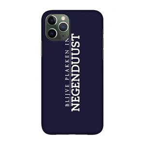 CaseCompany Blijve plakken in Negenduust: Volledig geprint iPhone 11 Pro Hoesje
